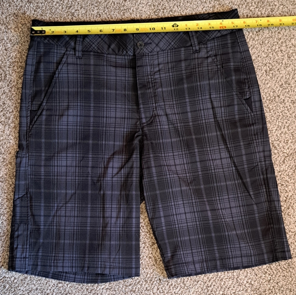 Fila Sport Golf Blue & Black Plaid Men's Shorts Size 34 - Picture 4 of 6
